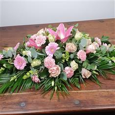 Gentle and Elegant Casket Spray