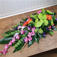In Full Colour Casket Tribute