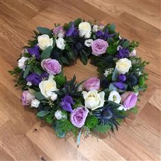 Lavender Tribute Wreath