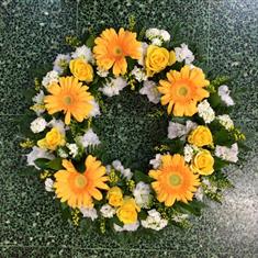Warmth and Light Tribute Wreath