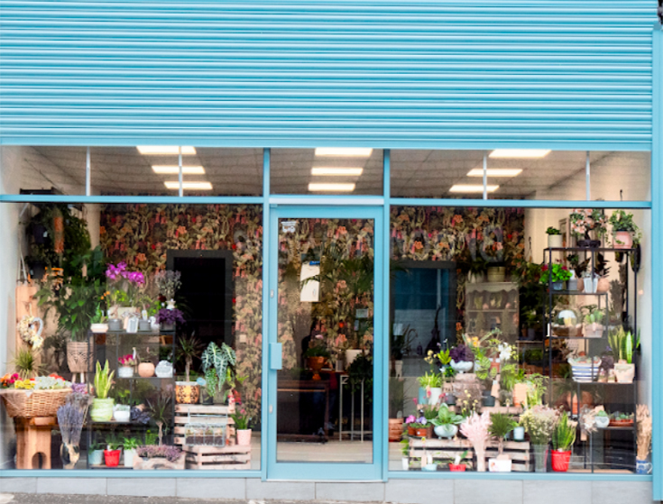 Renovo Flowers Airdrie storefront exterior