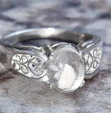 Ashes set in stainless steel or silver jewellery in Airdrie